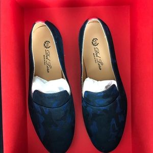 Del Toro brand NEW blue camouflage shoes